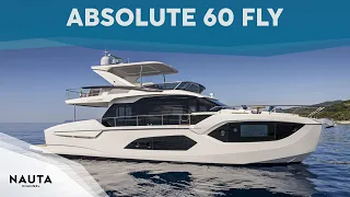 Absolute Yachts - 60 FLY - POV boat tour esterni e cabine