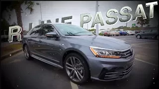The New R-LINE VW Passat 2017 | with LED Lighting Package | Review & First Reaction