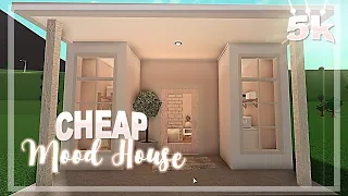 BLOXBURG| Cheap Mood house 5k | House build