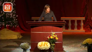 Linda Gray & Patrick Duffy bid emotional farewell to Larry Hagman