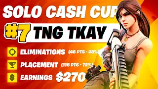 How I Placed 7th in the Solo Cash Cup ($270)