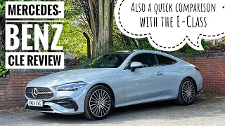 NEW 2024 CLE Coupe Specification and a quick comparison with the E-Class Coupe