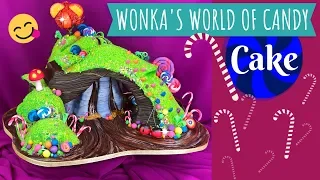 Wonka's World of Candy Cake - Watch me make it!