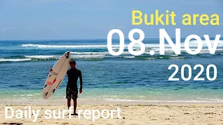 【Bali Surf VLOG】Bukit area /  08.Nov.2020