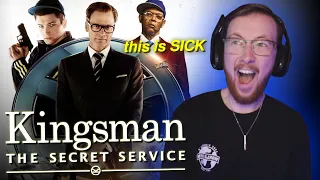 First Time Watching *KINGSMAN: THE SECRET SERVICE* | Movie Reaction
