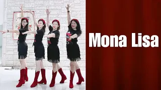 Mona Lisa Line Dance (demo & count)