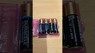 Unused batteries can leak!