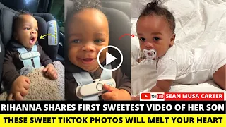 Rihanna Shares First Look at Her Baby Son with A$AP Rocky in a TikTok Video, Sweet Photos Here