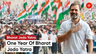 Bharat Jodo Yatra 1st Anniversary: Key Moments Of Rahul Gandhi's Bharat Jodo Yatra | Congress