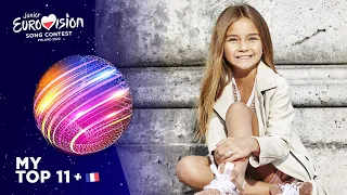 Junior Eurovision 2020 - Top 11 (So far) (NEW: 🇫🇷)