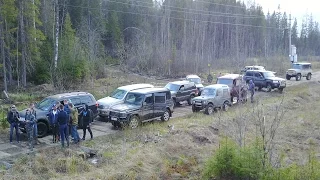 Подготовленные внедорожники против стандартных  Nissan Нива Suzuki Уаз Mercedes Mitsubishi Toyota