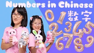 Numbers 1 to 10 in Chinese | 学中文数字一到十｜Chinese lesson for kids｜儿童中文课Mandarin learning for Children