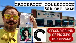 CRITERION COLLECTION SALE at Barnes & Noble | Criterion Hunting | Round 2 Purchases of the Season