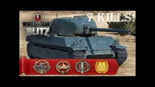 [WoT BlitZ replays] AMX M4 mle. 45 - 7 KILLS, 3K DAMAGE, Мастер, Медаль героев Расейняя!