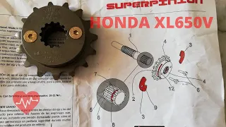 #06 HONDA XL650V TRANSALP - zębatka zdawcza KK Bike superpinion