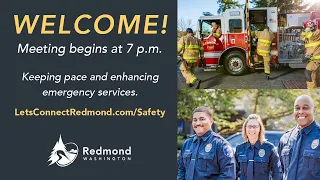 Redmond Safety Plan Fund Community Meeting -April 4, 2022