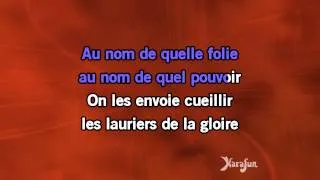 Karaoké J'en appelle à la tendresse - Michèle Torr *