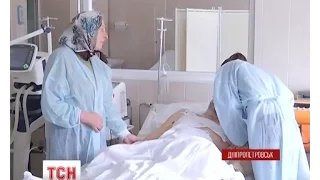 Чотирьох поранених з передової доправили гвинтокрилами до Дніпропетровська
