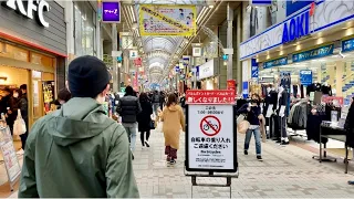 【4K】Tokyo Walk - Musashi-koyama to Togoshi-ginza (Feb.2021)