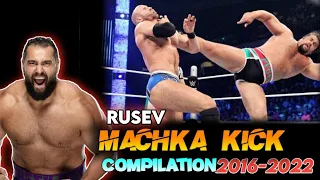 WWE Rusev Machka Kick Compilation 2016-2022