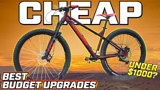 Smart, cheap upgrades for a Walmart Mongoose Ardor.