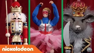 Nutcracker Ballet w/ Henry Danger, NRDD & The Thundermans Action Figures 🎄🐀 👑  | Nick