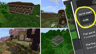 Minecraft 1.20 Woodland Mansion, Village, Pillager Outpost And Jungle Temple Seed