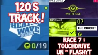 Asphalt 9 : Heatwave Career Race 7 : Win The Race With 120s Track Auckland ! { TouchDrive }