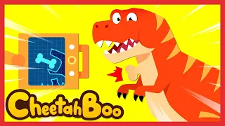 Help Doctor! T-Rex is hurt!| Dinosaur hospital| Nursery rhymes | #Cheetahboo