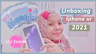 ➤ unboxing iphone xr  2021