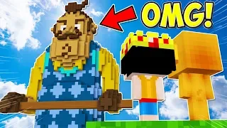 ¡LOS COMPAS VS EL VECINO  GIGANTE! 😱 MINECRAFT CON FLEX, MIKECRACK, TIMBA Y TROLLINO