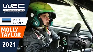 Molly Taylor ahead of WRC comeback at Rally Estonia