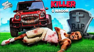 GTA 5 : Franklin New Car Is Killer mercedes g wagon | killer   g wagon KILL franklin in (GTA V MOD)