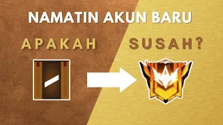 NAMATIN Akun Baru FF Ke MASTER KUNING !!