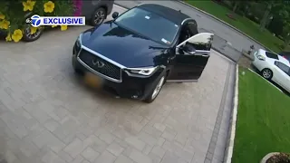 Exclusive video shows thief stealing car in under 15 seconds