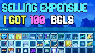 SELLING All My EXPENSIVE Items!!! I GOT 100 BGLS OMG! | Growtopia | 2023