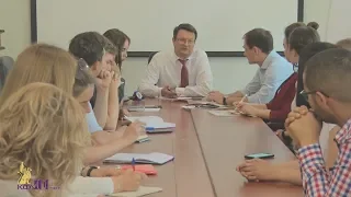 Встреча представителей Совета обучающихся с Андреем Фалалеевым – 5 июня 2018 г.
