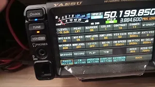 Yaesu ft 710 Mod Source from the REAR. What Yaesu left out of the Manual.