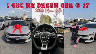 I Got My Dream Car at 17! 2023 Kia K5 GT Line | Car Tour + Decorate My Car With Me |