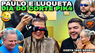 😂O Grande dia Paulinho o Loko e Luqueta juntos Fazendo o Corte Plk* (Deu Ruim Pro Luquet4 KKK)