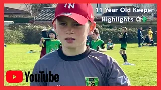 11 Year Old Keeper action! .. Match Highlights 🧤⚽️