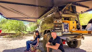 Arizona Jeep Adventure: Discovering Anderson Mill & San Domingo Wash with Friends!