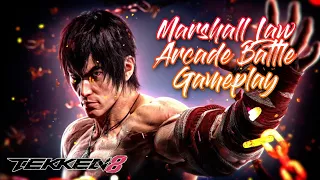 Tekken 8: Marshall Law Arcade Battle Gameplay