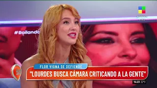 Flor Vigna vs. Lourdes Sánchez: "Le pedí que no me salude más si me critica"