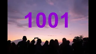 Count from 1 to 1001