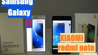 Сравнение Xiaomi Redmi Note 3 pro vs Samsung Galaxy J7 2016  Или Xiaomi vs Samsung