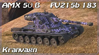 AMX 50 B • Kranvagn • FV215b 183 Hammer • WoT Blitz *SR ► __Redemption__ game play