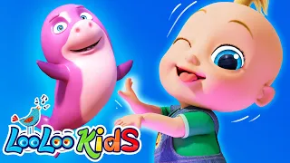 Baby Shark and Ten in Bed | more Kids Songs and Children Music Lyrics | LooLoo Kids