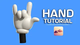 DIsney Style Hands // Nomad Sculpt // Quick Tutorial