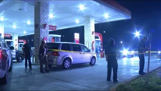 Man shot, has rental truck stolen at gas station on West Side, San Antonio police say